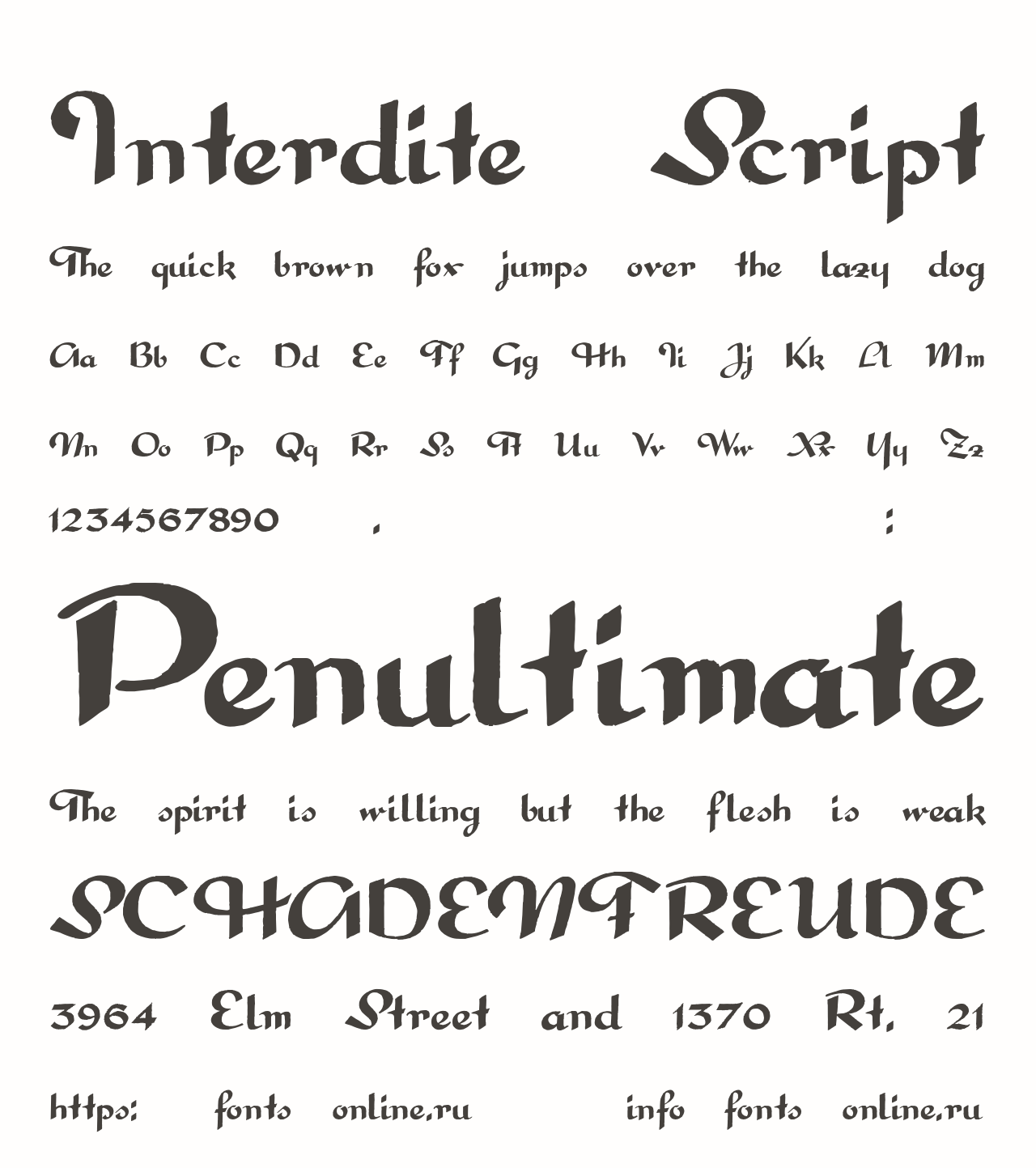 Interdite Script Free Font Download